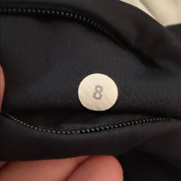Lululemon Black Speed Tight *Cozy Size 8 - Picture 11 of 12